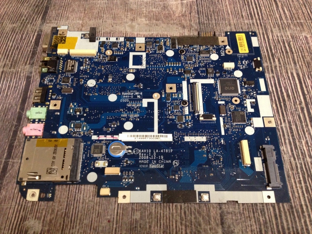 Main Acer Aspire One D150 LA-4781P