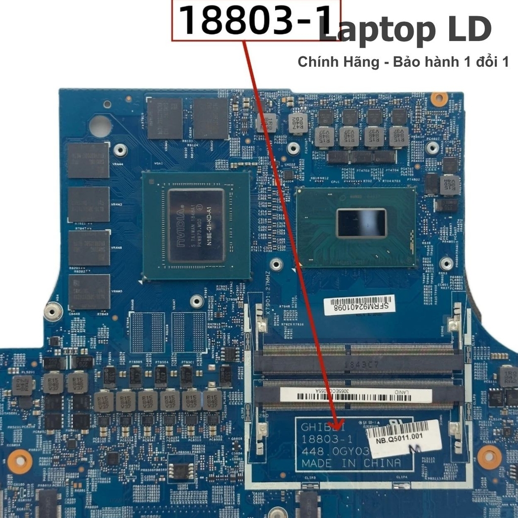 Main Acer Predator PT515-51 CPU i7-8750H RTX2060 18803-1