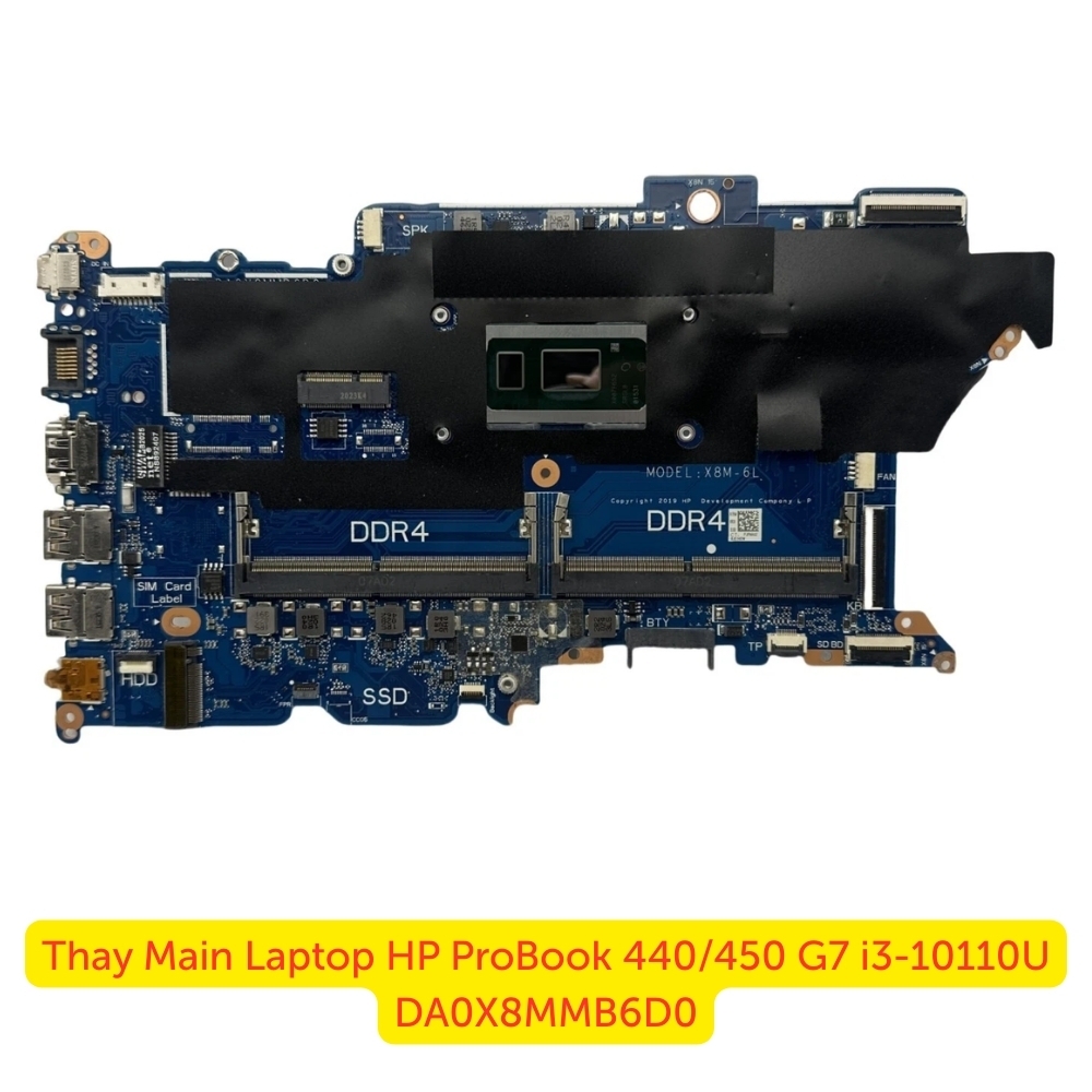 Thay Main Laptop HP ProBook 440/450 G7 i3-10110U DA0X8MMB6D0