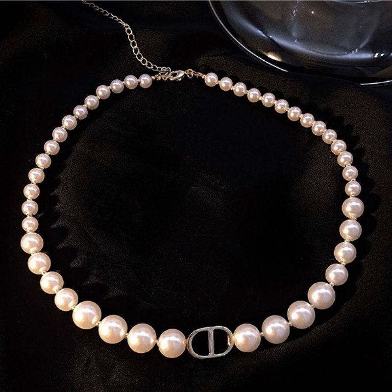 Vòng cổ ngọc trai nhân tạo hottrend Mely L08