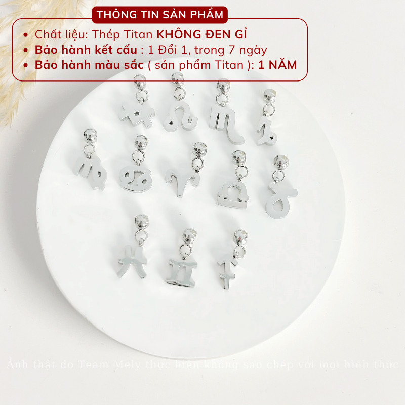 Dây chuyền Chữ BẠC CT33