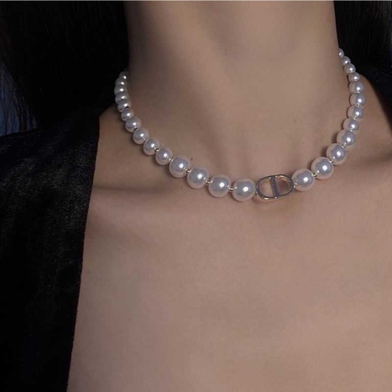 Vòng cổ ngọc trai nhân tạo hottrend Mely L08