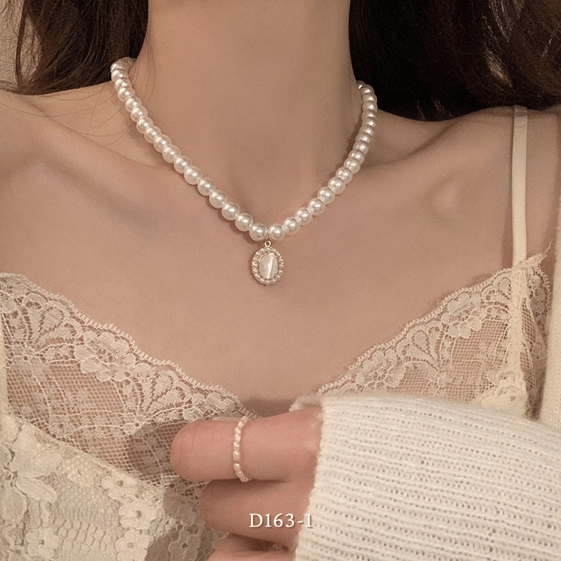 Set bông tai dây chuyền VV161