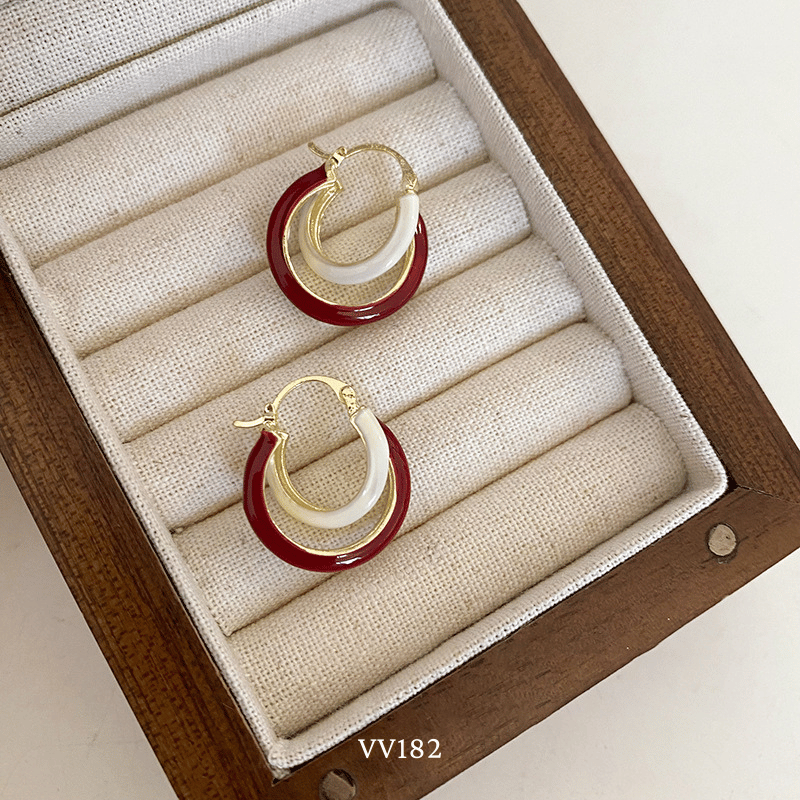 Bông tai khoen tròn VV182