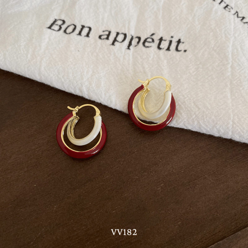 Bông tai khoen tròn VV182