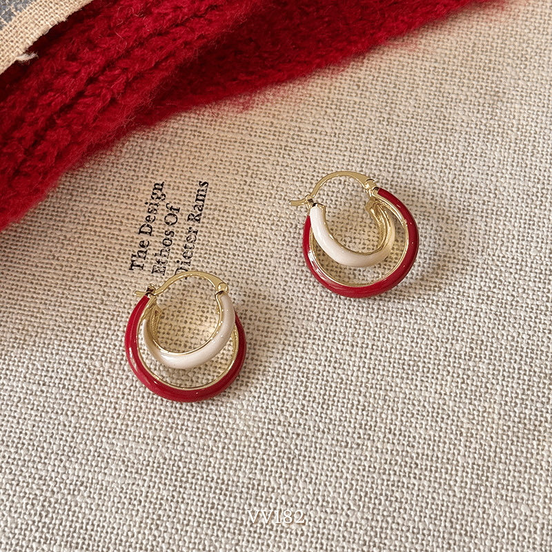 Bông tai khoen tròn VV182