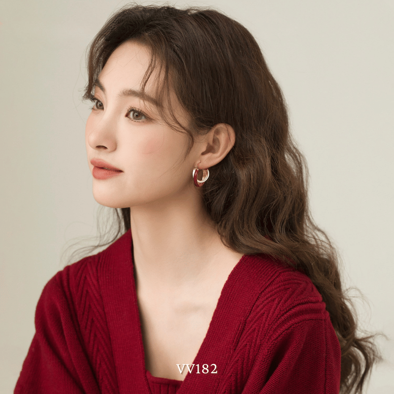 Bông tai khoen tròn VV182