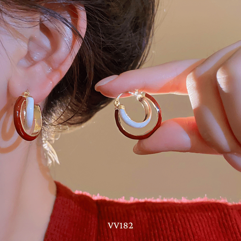 Bông tai khoen tròn VV182