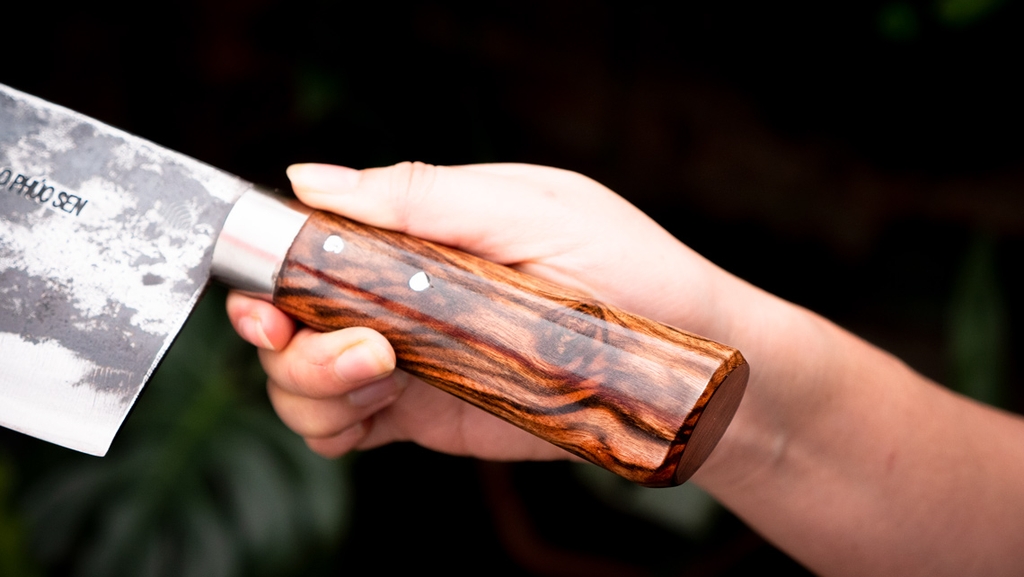 Dao bếp chặt gà G04 - HÀNG CHUẨN DAO VIP HTX DAO PHÚC SEN