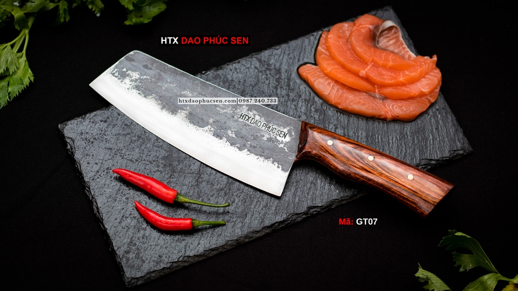 Bộ Dao CD06 Đa Năng - Chặt - Thái - Lọc Hàng Chuẩn Dao Vip - HTX Dao Phúc Sen