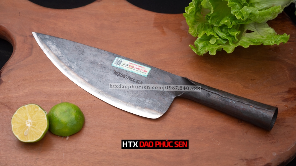 Dao lọc thái sắc bén - Thép nhíp ô tô S10 chất lượng, HÀNG CHUẨN CHÍNH HÃNG CỦA DAO VIP - HTX DAO PHÚC SEN