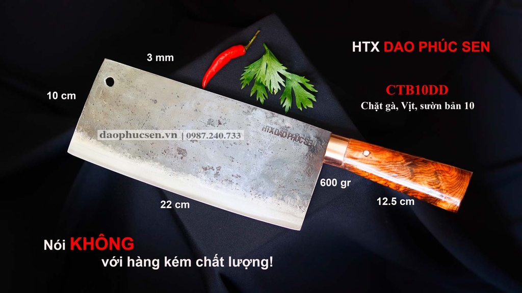 Dao chặt gà CTB10DD