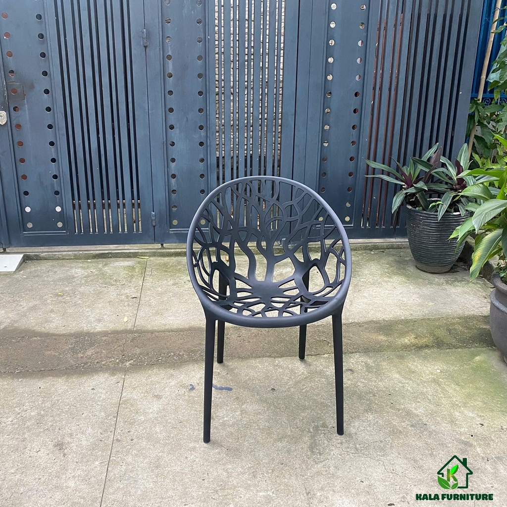 Ghế nhựa đúc hình cây 3018