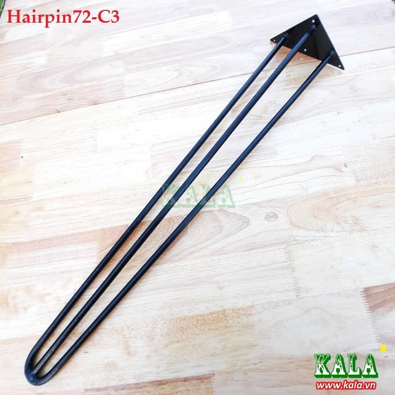 Chân bàn sắt Hairpin 72cm C3