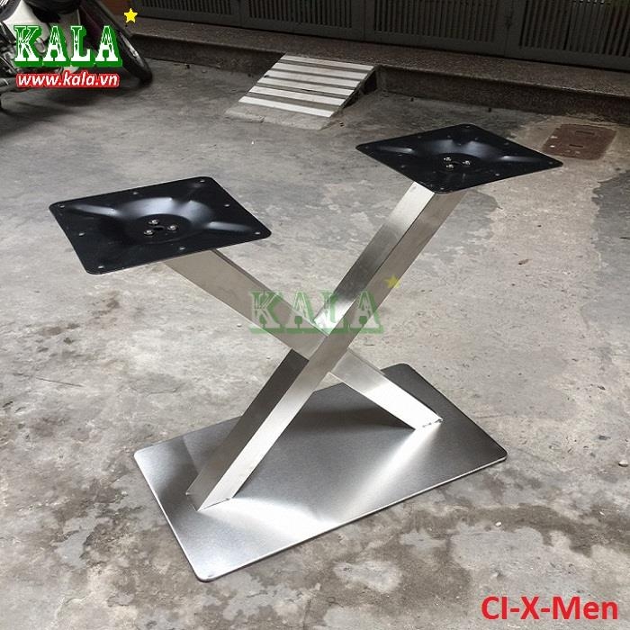 Chân bàn inox CI - X men