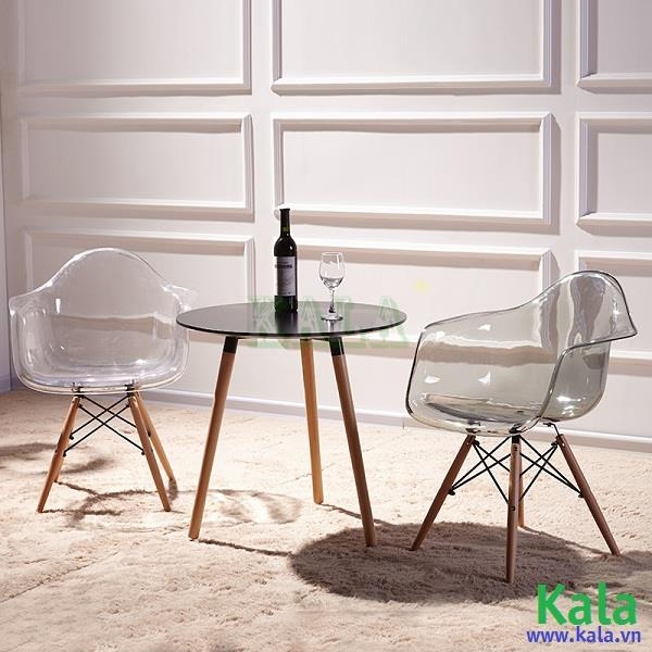 Bàn Eames tròn 60cm 3 chân