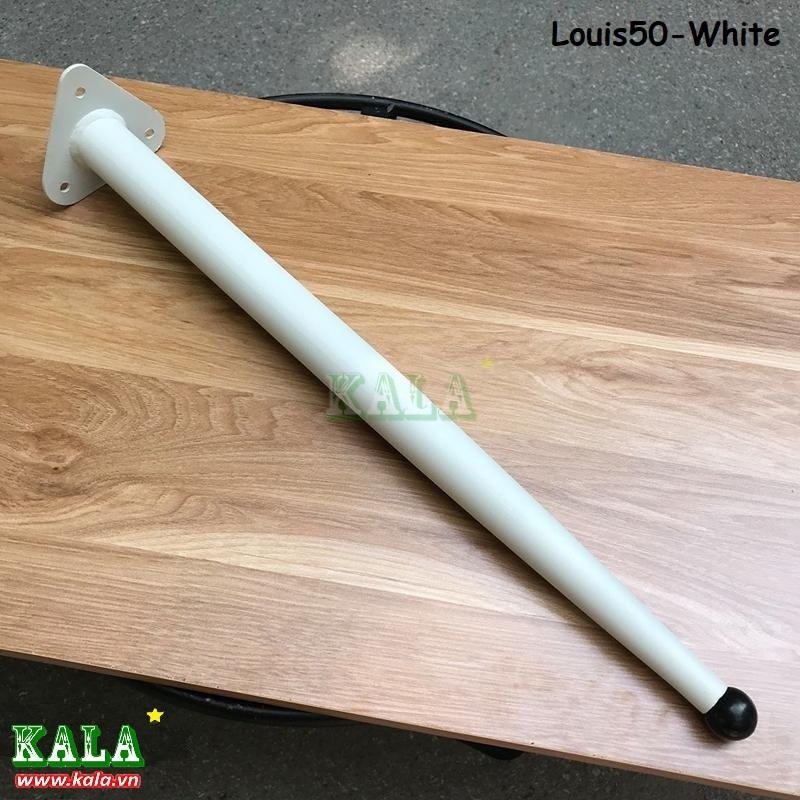 Chân bàn Louis 50cm White