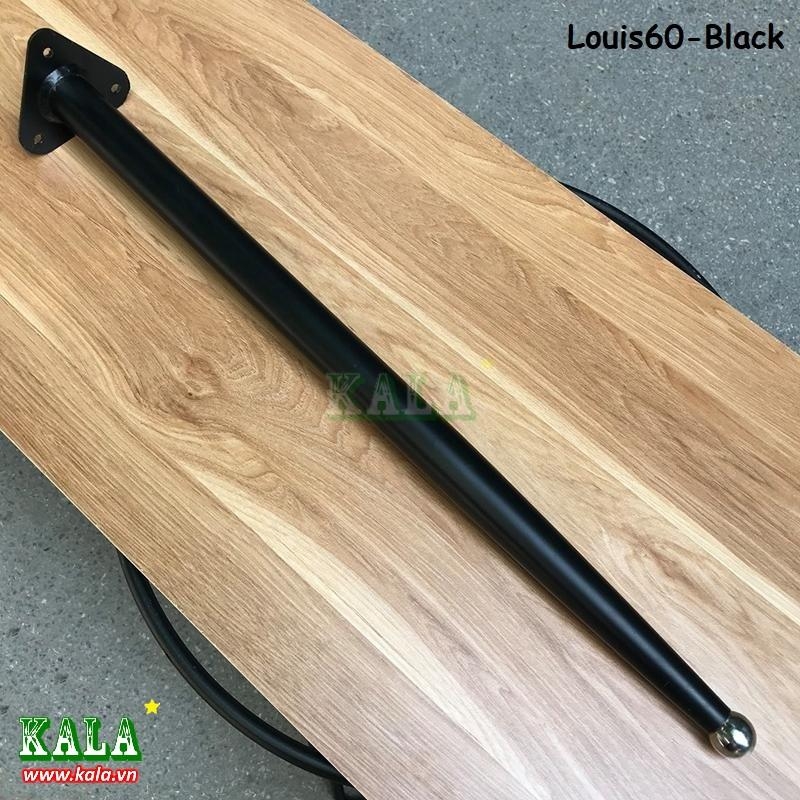 Chân bàn Louis 60cm Black