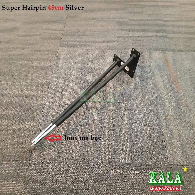 Chân bàn Super Hairpin 45 Silver