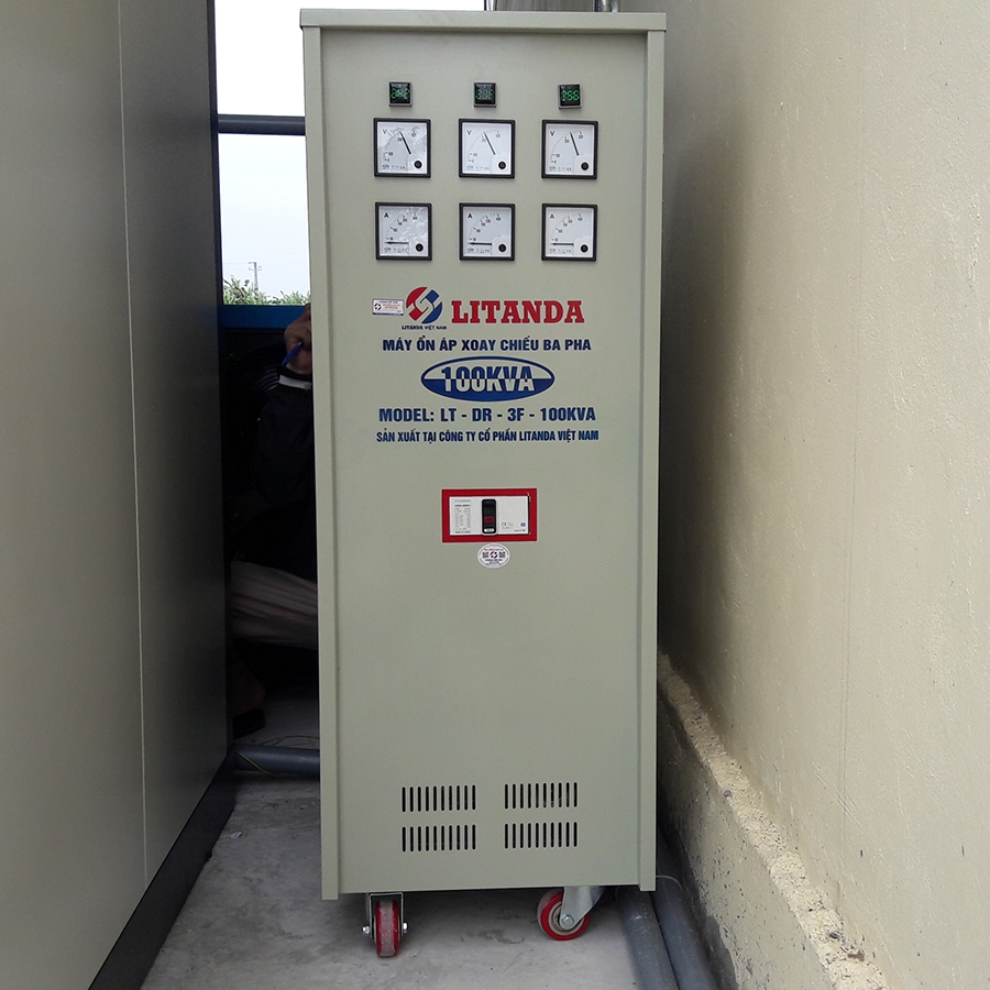 Lắp đặt Ổn áp Standa 100KVA 3 Pha cho Sân vận động Mỹ Đình