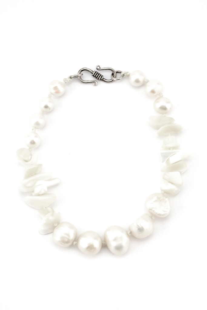 Lauren Pearl & Shell Bracelet