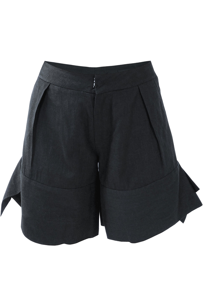 Quần Jenna Draped Shorts/ Black 2282