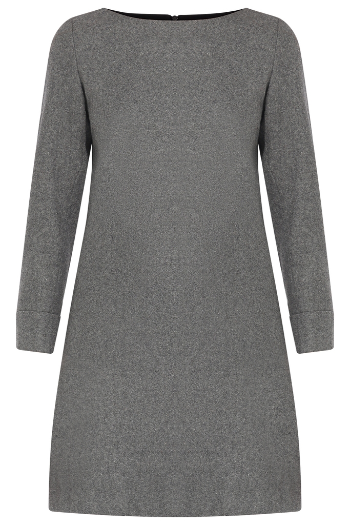 Aqua Suit Dress/ Grey