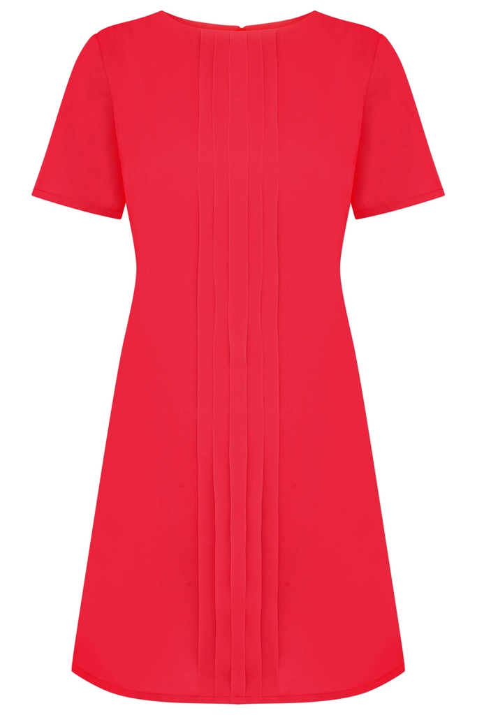 Angela Dress/ Crimson