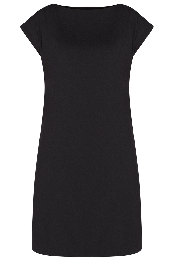 Natalia Shift Dress/ Black
