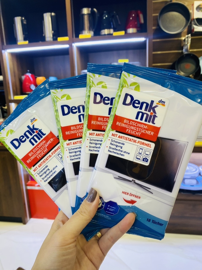 Giấy lau màn hình Laptop, tivi, điện thoại Denkmit