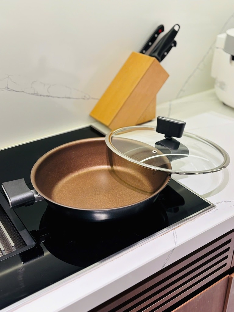 Chảo sâu lòng chống dính Kimscook Vintage 28cm (2 tay cầm)