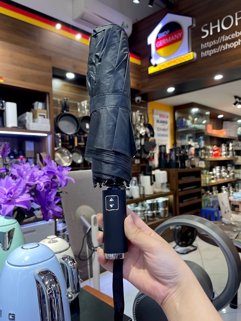 Ô Nhật chống UV Ajisai màu đen