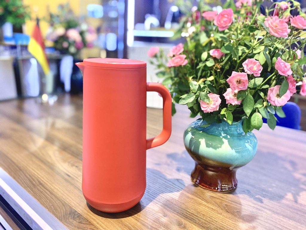 BÌNH GIỮ NHIỆT WMF IMPULSE 1L MÀU ĐỎ (THÂN CAO)