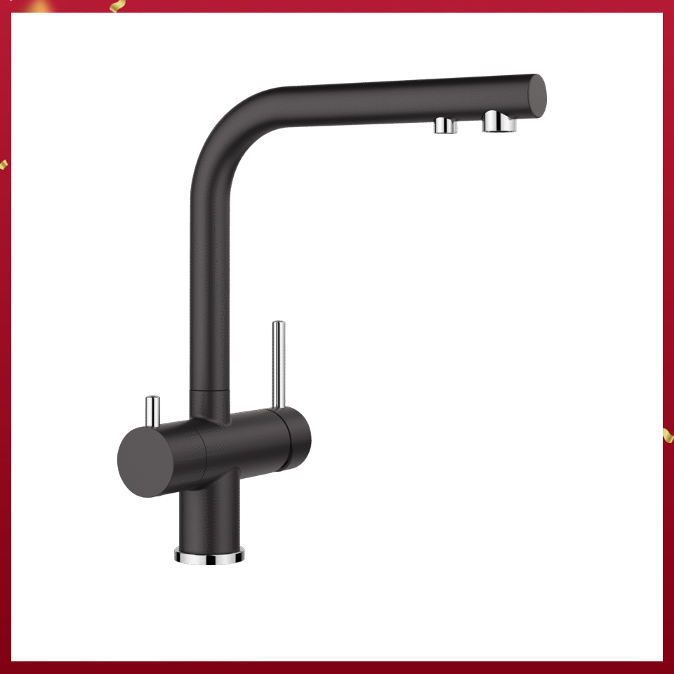 Vòi rửa bát Blanco fontas II (màu đen)