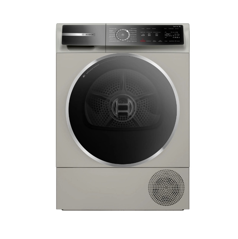 Máy sấy quần áo Bosch WQB246CX0 Heatpump 9kg Serie 8 màu xám