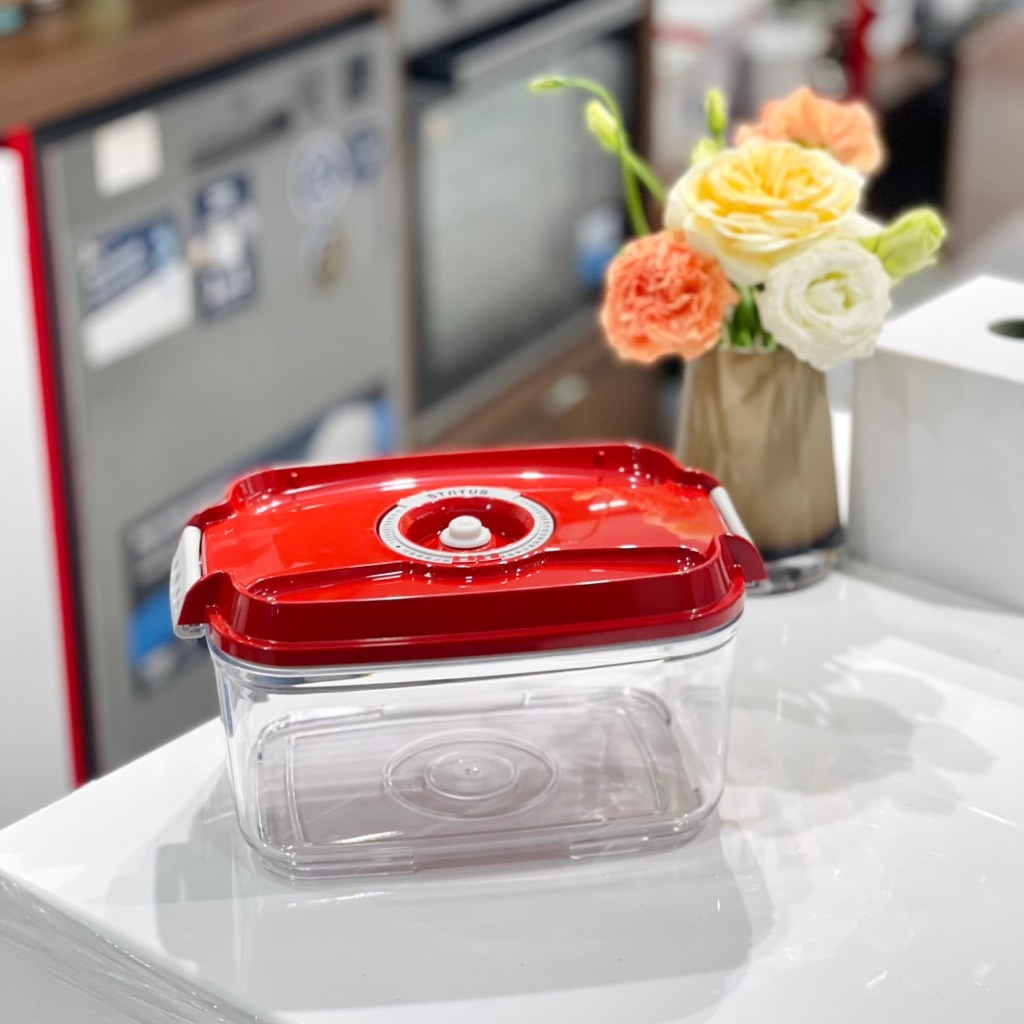 Hộp bảo quản thực phẩm hút chân không Status hình chữ nhật 2L