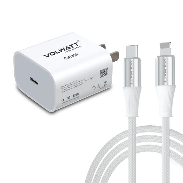 Bộ củ cáp sạc Volwatt GE-30-SLC 30W