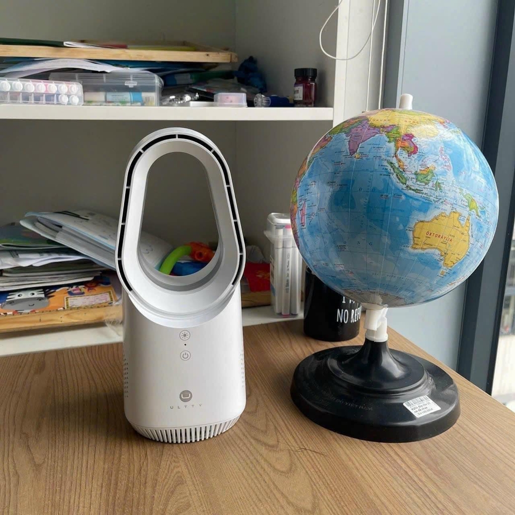 Quạt không cánh kiêm lọc không khí mini Ultty Petit Lidi