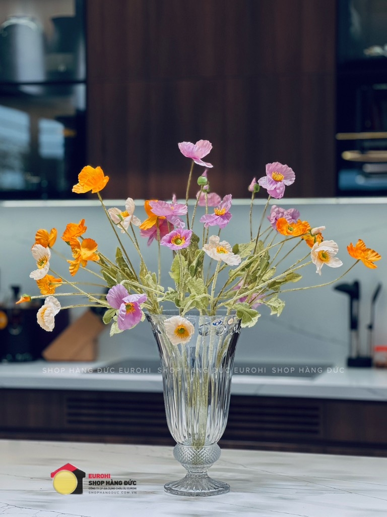 Lọ hoa pha lê Bohemia Windsor Crystal 33cm