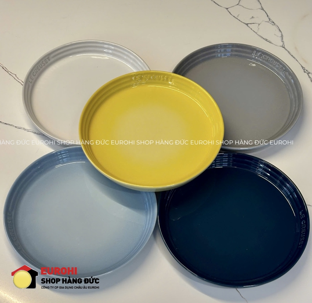 Set 5 đĩa sứ Le Creuset Neo Round Plate 17cm (69264172899014)