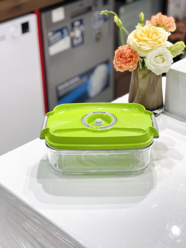 Hộp bảo quản thực phẩm hút chân không Status Hình chữ nhật 1.4L