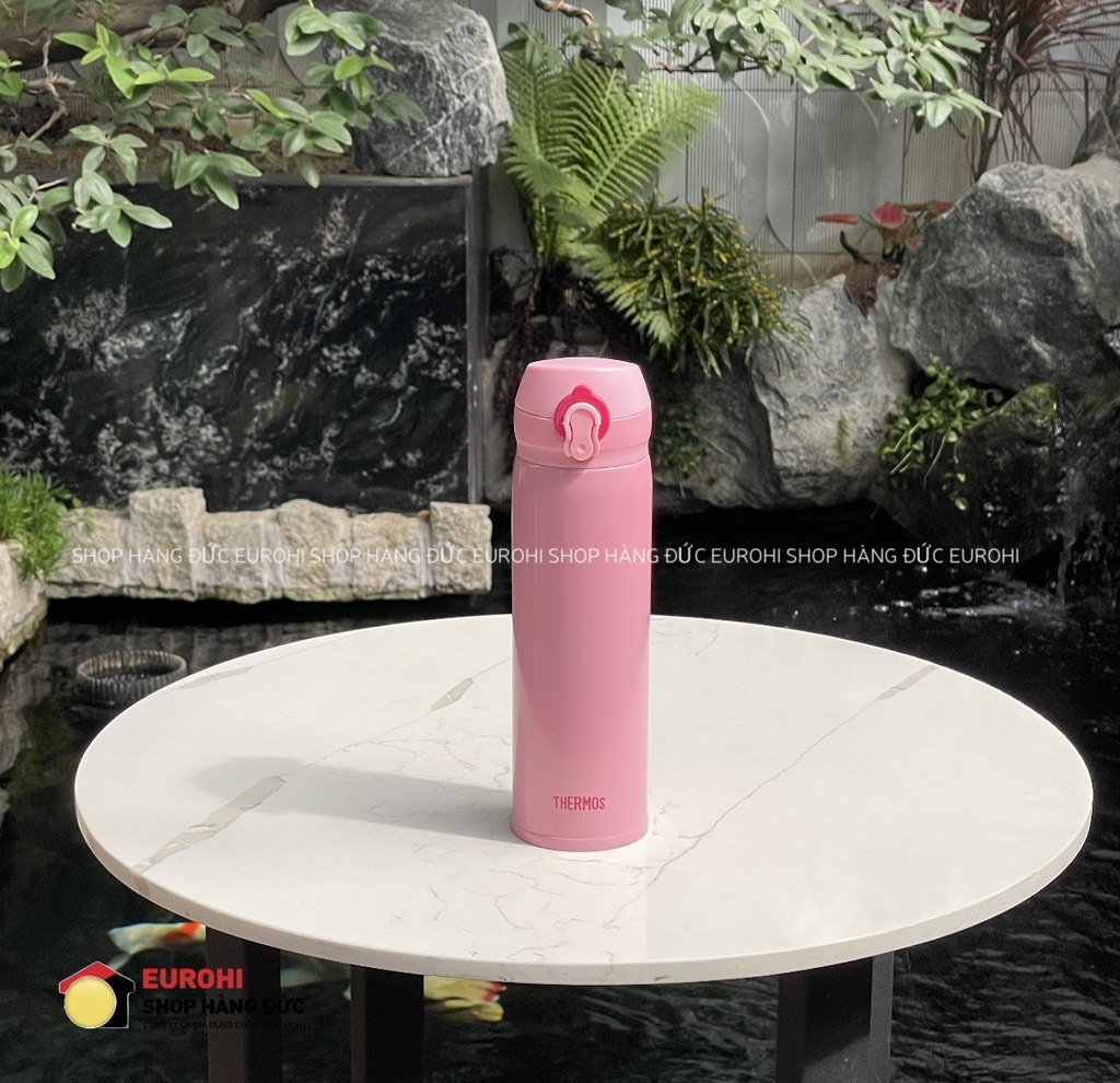 Bình giữ nhiệt Thermos 500ml màu hồng