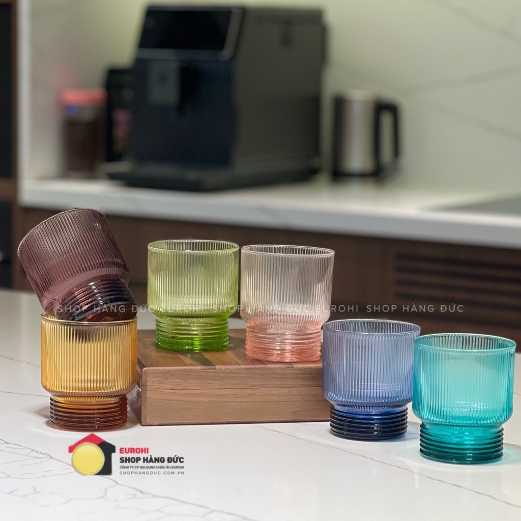 Set 6 cốc pha lê IVV Todo Modo (assoterd colors) (8847.1/S6/300) - Made in Italy