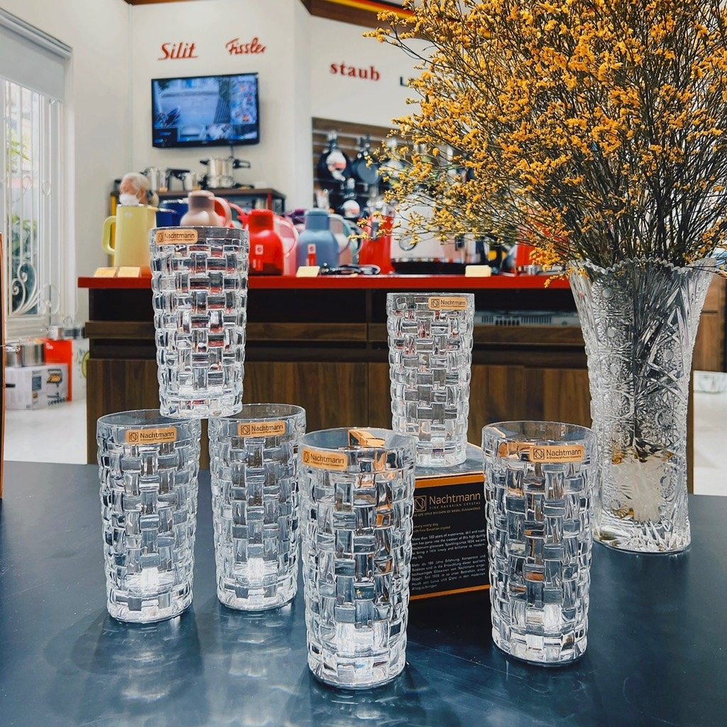 Bộ 6 cốc pha lê Nachtmann Bossa Nova 395ml (Cao)