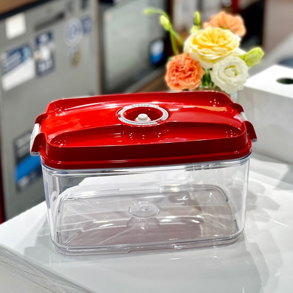 Hộp bảo quản thực phẩm hút chân không Status hình chữ nhật 4,5L