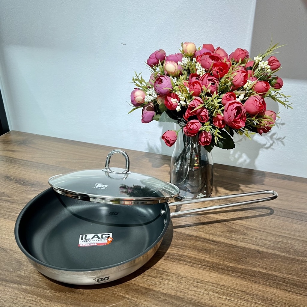 Chảo Elo New Smaragd 24cm vung kính