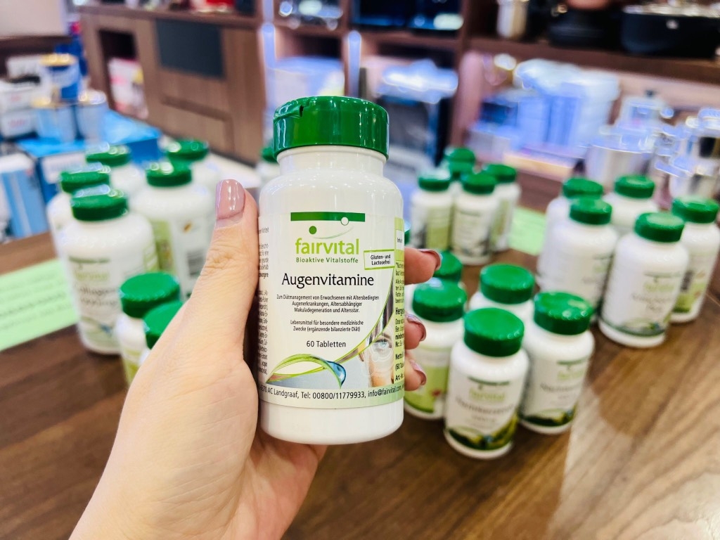 Hộp 60 viên uống bổ mắt Fairvital Augenvitamine