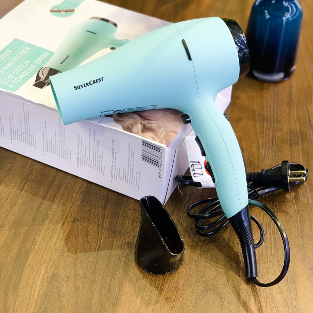 Máy sấy tóc Silvercrest SHTD-2200 E2 2200W (Màu xanh)