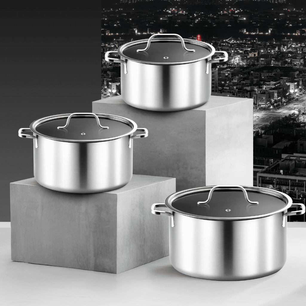 Bộ nồi Incheon đáy đúc liền khối INC3 3 món