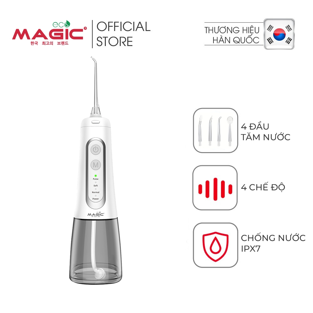 Tăm nước Magic Eco Pro 80 (tặng bàn chải máy B21)